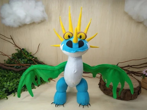 Dragão Nadder Mortal de Feltro ( Como Treinar seu Dragão)