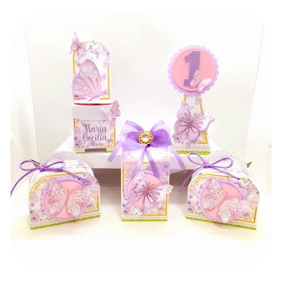 Kit 30 Lembrancinhas Jardim Encantado