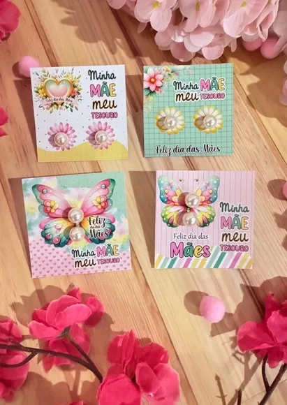 Brinco de Pérola Dia das Mães
