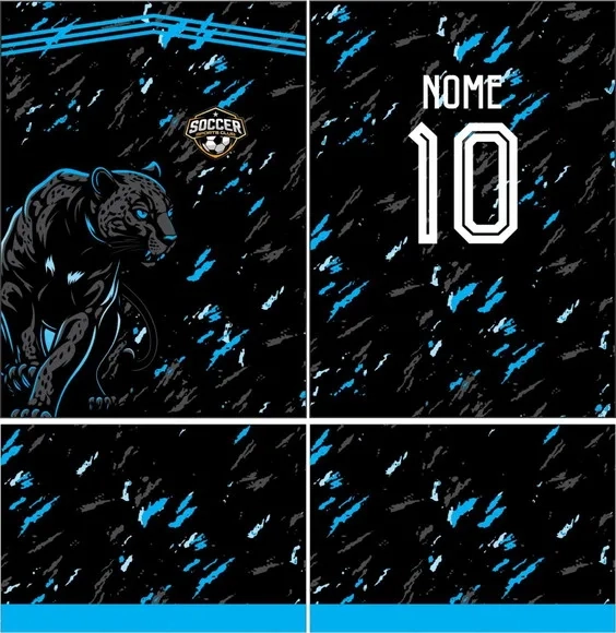 Arte Vetor Camisa Interclasse Pantera 393