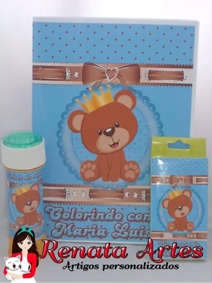 Kit Alegria Ursinho Marron