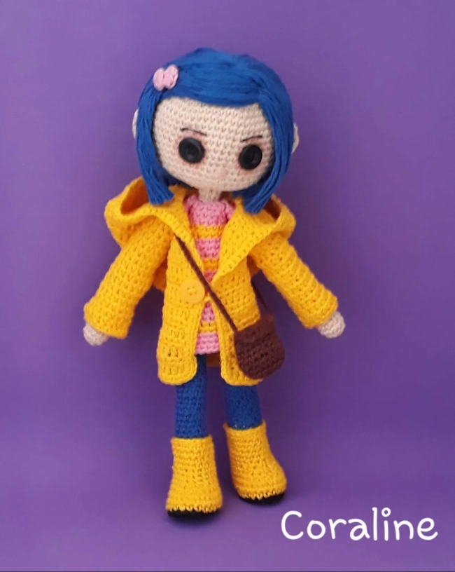 Coraline amigurumi