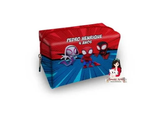 Necessaire Box Personalizado Spidey