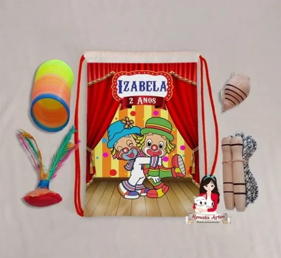 Mochila Boa Infância Tema Patati Patatá 2