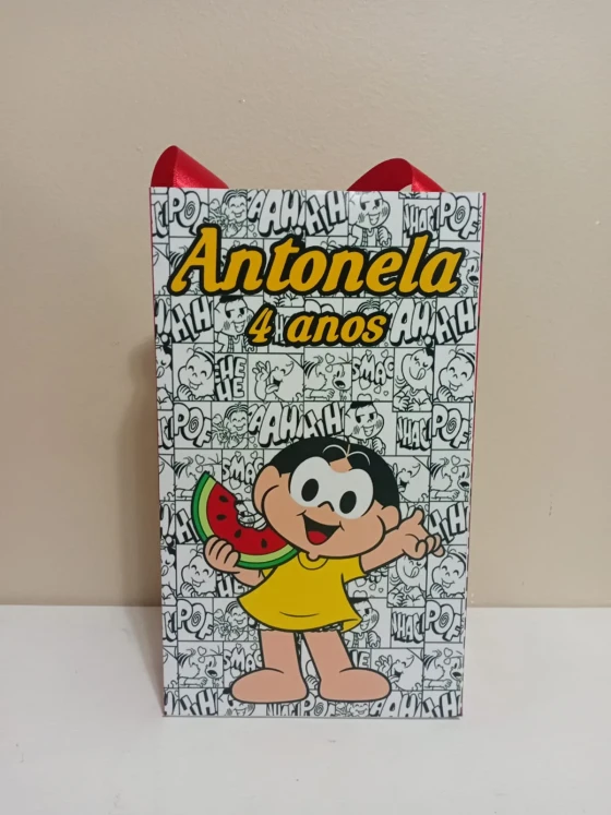 Sacolinhas Personalizadas Magali para Lembrancinhas