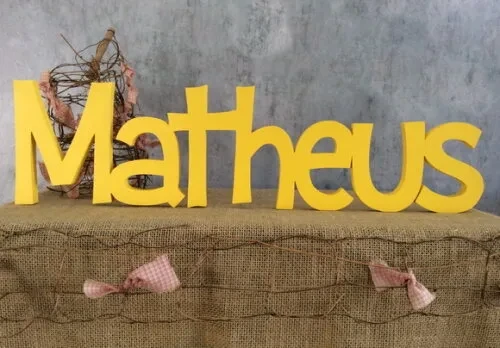 Letras Decorativas em MDF SNOOPY