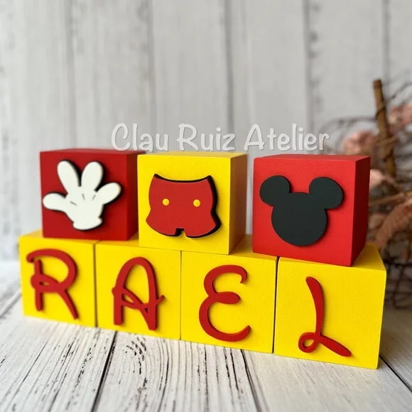 Cubos Disney 6x6cm