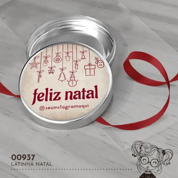 Latinha Adesivada - 00937
