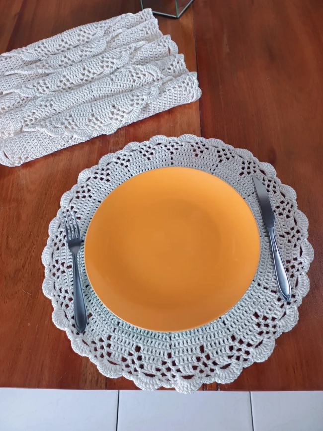 Sousplat mesa posta