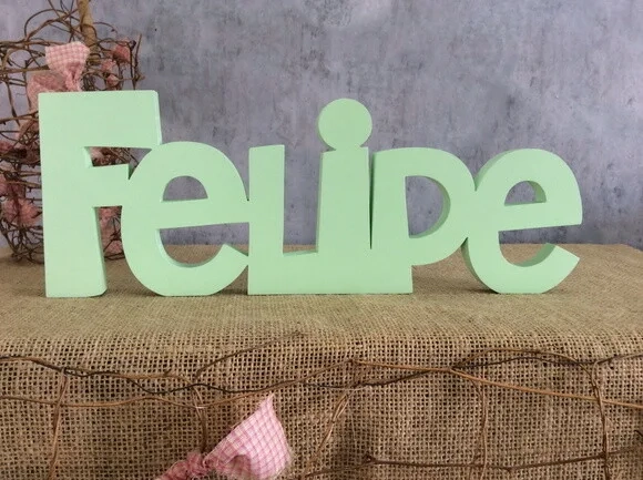 Letras Decorativas De MDF - Nomes