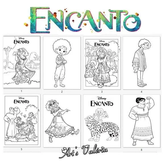 Revista Colorindo Encanto - 10x15cm