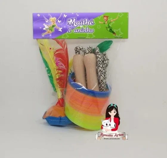 Kit Boa Infância Personalizado Sininho e Peter Pan