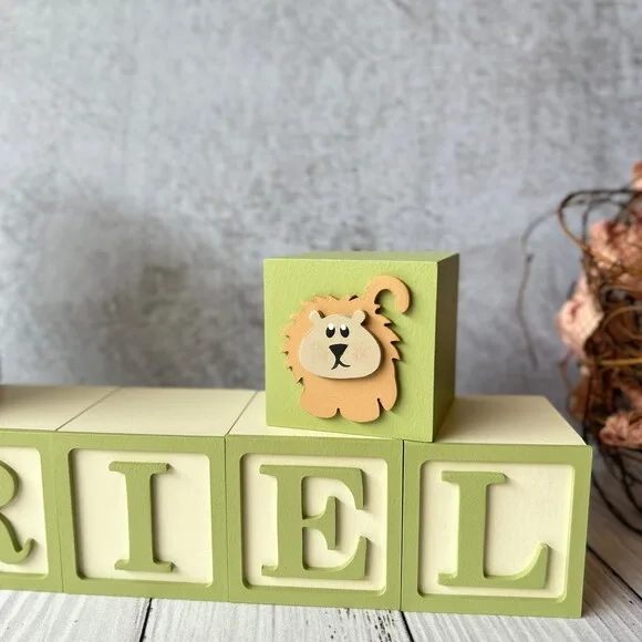 Safari Cubos 6x6cmts - Decoração Bebè