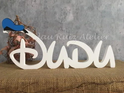 PATO DONALD Letras Decorativas Disney