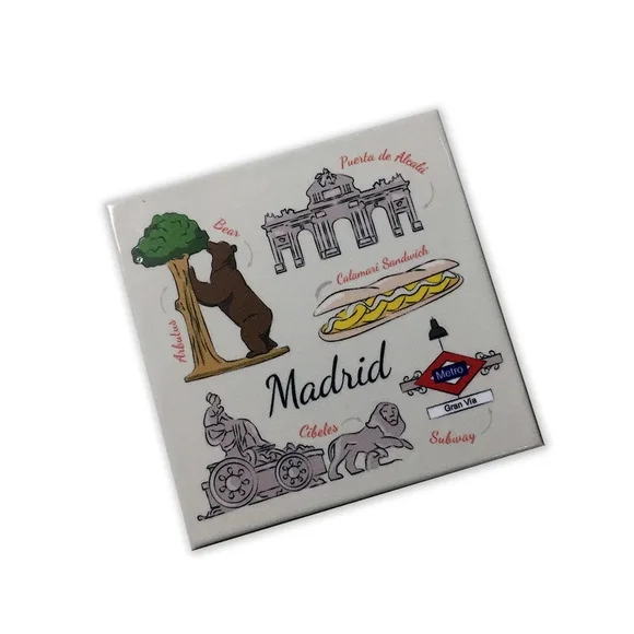 Imãs Decorativos - Madri
