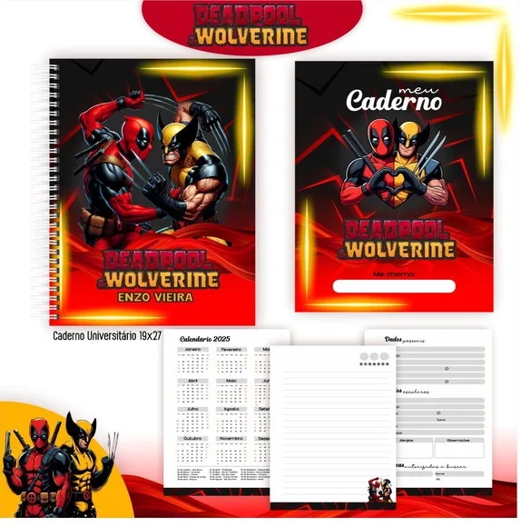 Caderno ou Agenda Personalizada