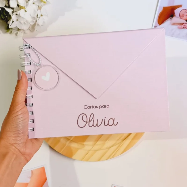 Cartas para Meu Filho – Álbum Personalizado com 100 páginas | Lembrança Afetiva