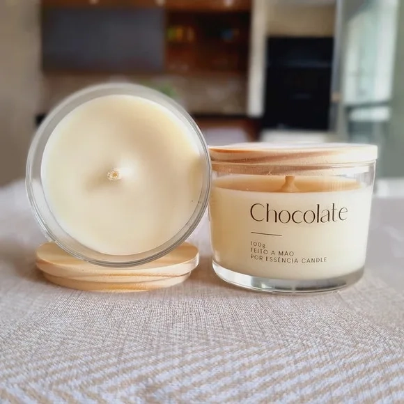 Velas Perfumadas Aromáticas 100g + Caixa