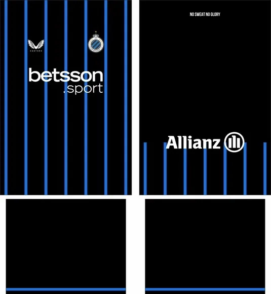 Arte Vetor Camisa Brugge K.v. Local 2025-2026