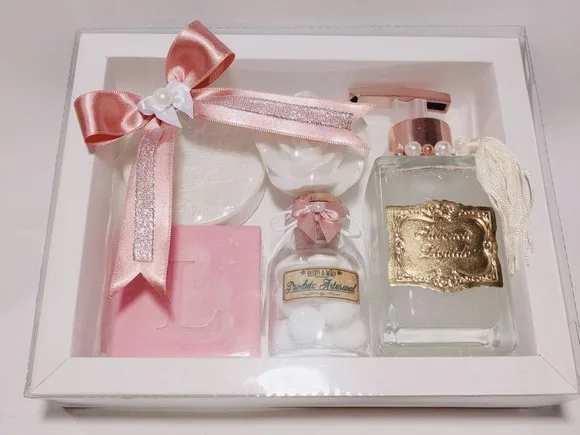 Presente Personalizado, Sabonete Líquido Luxo com Sabonetes