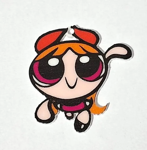 Pingente as Meninas Superpoderosas Acrílico - 6 Unidades