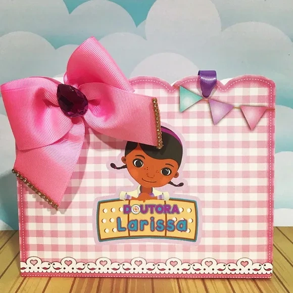 Kit 60 Lembrancinhas Doutora Brinquedos