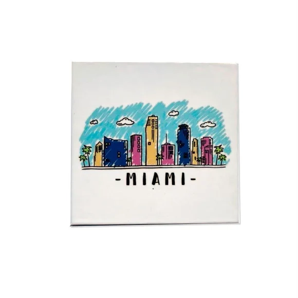 Imãs Decorativos - Miami