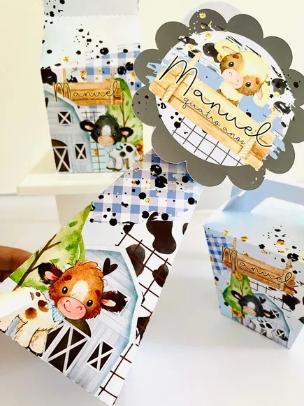 Festa Fazendinha Menino - 20 Peças
