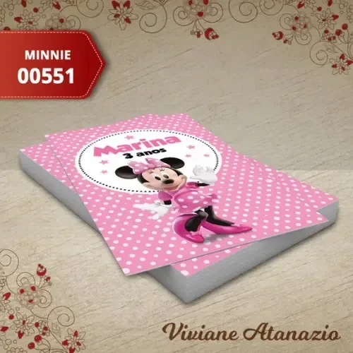 Adesivo Tubete Minnie - 00551