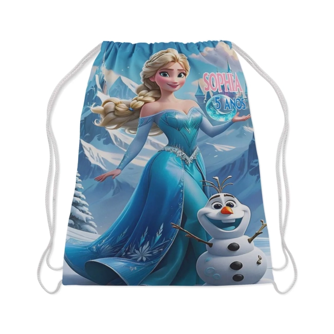 Mochilinha Personalizada Frozen