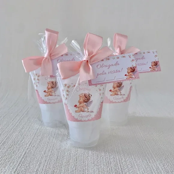 Lembrança Hidratante Maternidade Floral Anjinha
