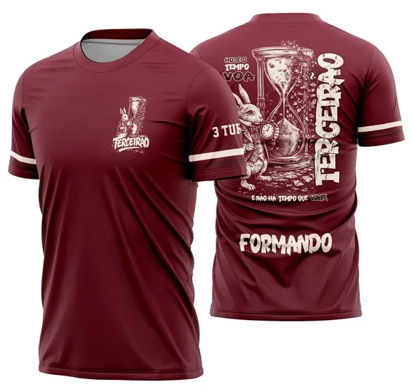 Arte Vetor Camisa Terceirão Ampulheta Mod-320