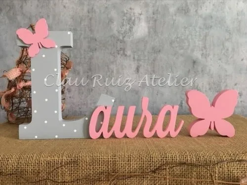 Jardim Encantado - Nomes Personalizados + Borboleta