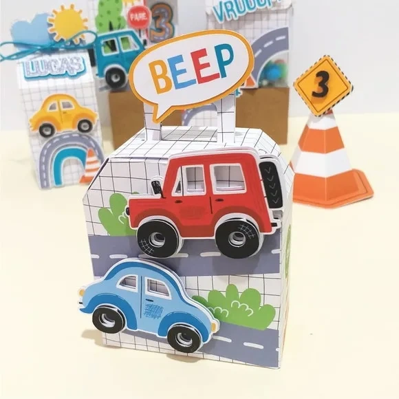 Kit 60 Lembrancinhas Carros