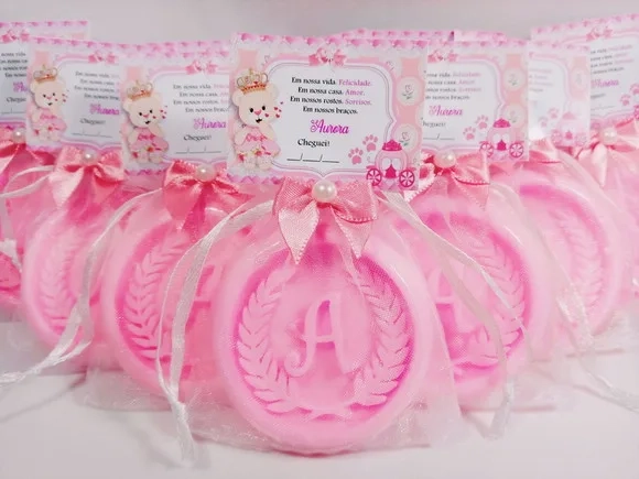 Lembrancinha Personalizada, Sabonete Letra Inicial do Nome