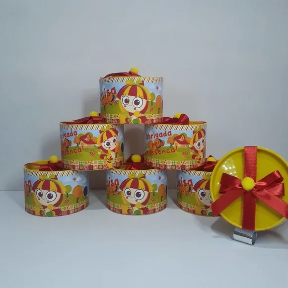 Tubo Lata Personalizada Emília