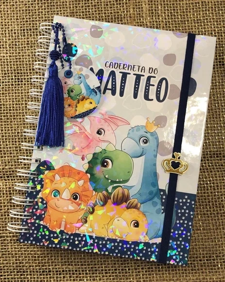 Caderneta de Saúde / Vacinação Personalizada - Dinossauros