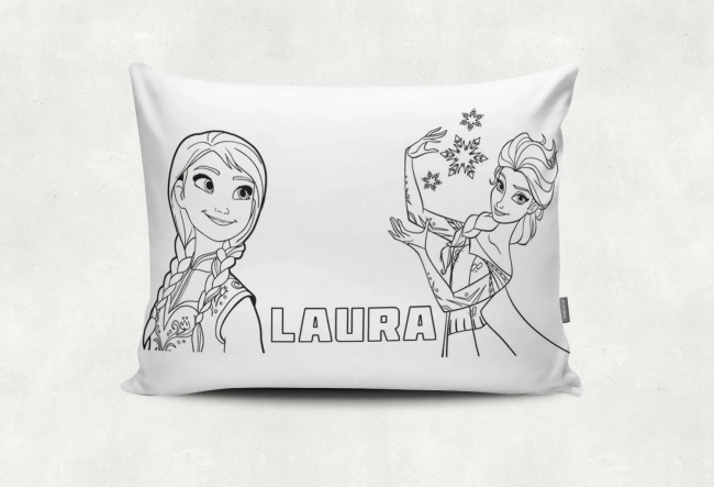 ALMOFADINHA DE PINTAR FROZEN