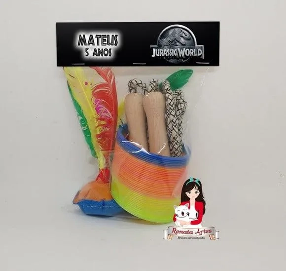 Kit Boa Infância Personalizado Jurassic World