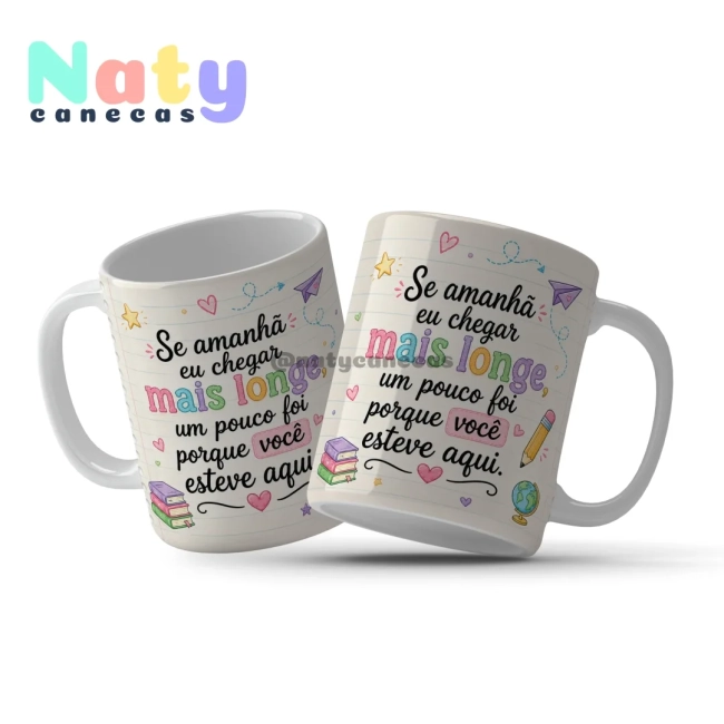 Canecas para o Dia dos Professores  Um presente cheio de carinho