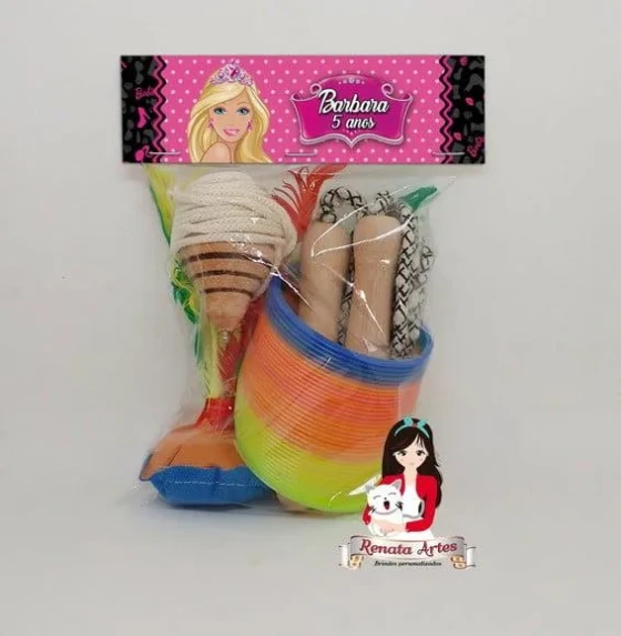 Kit Boa Infância Completo Tema Barbie Nova