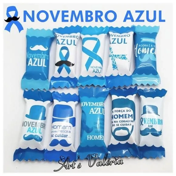 Bala Outubro Rosa E Novembro Azul - Valor Unitário