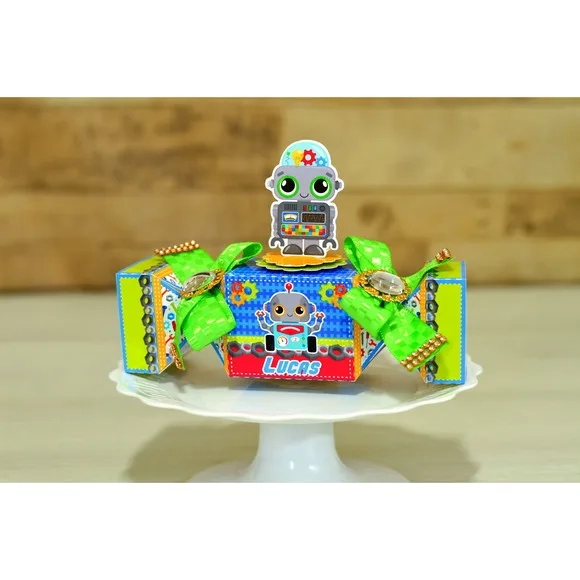 Kit 60 Lembrancinhas Robozinho