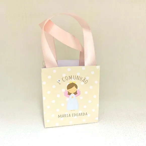 Sacolinha personalizada Primeira comunhão / batizado