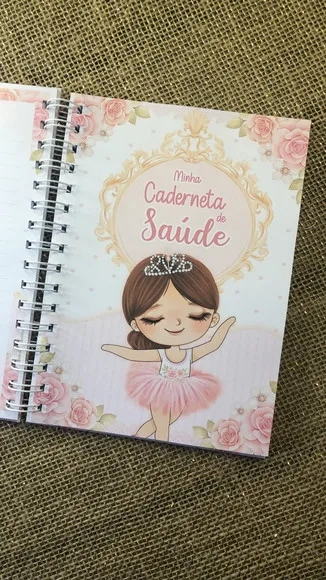 Caderneta de Saúde / Vacinação Personalizada - Bailarina