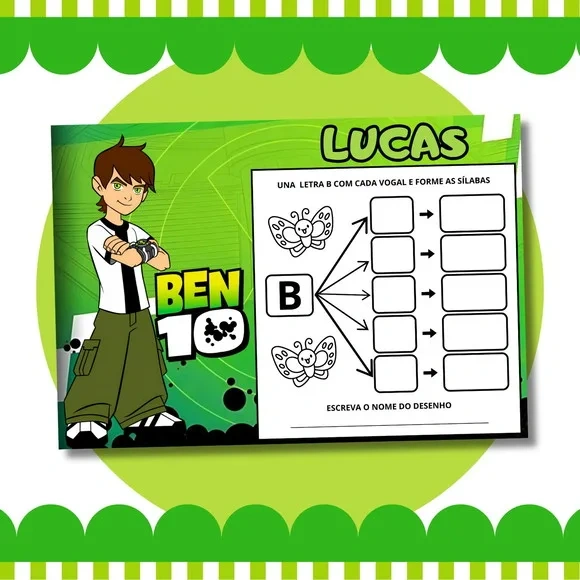 Livro Diversão Ben 10