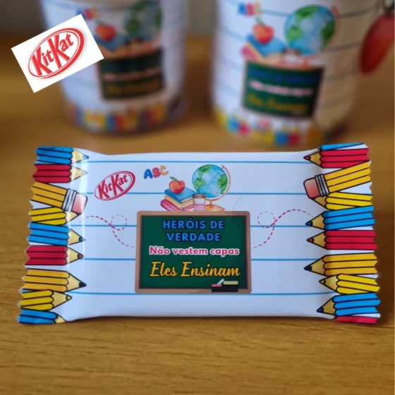 KitKat Personalizado Dia dos Professores