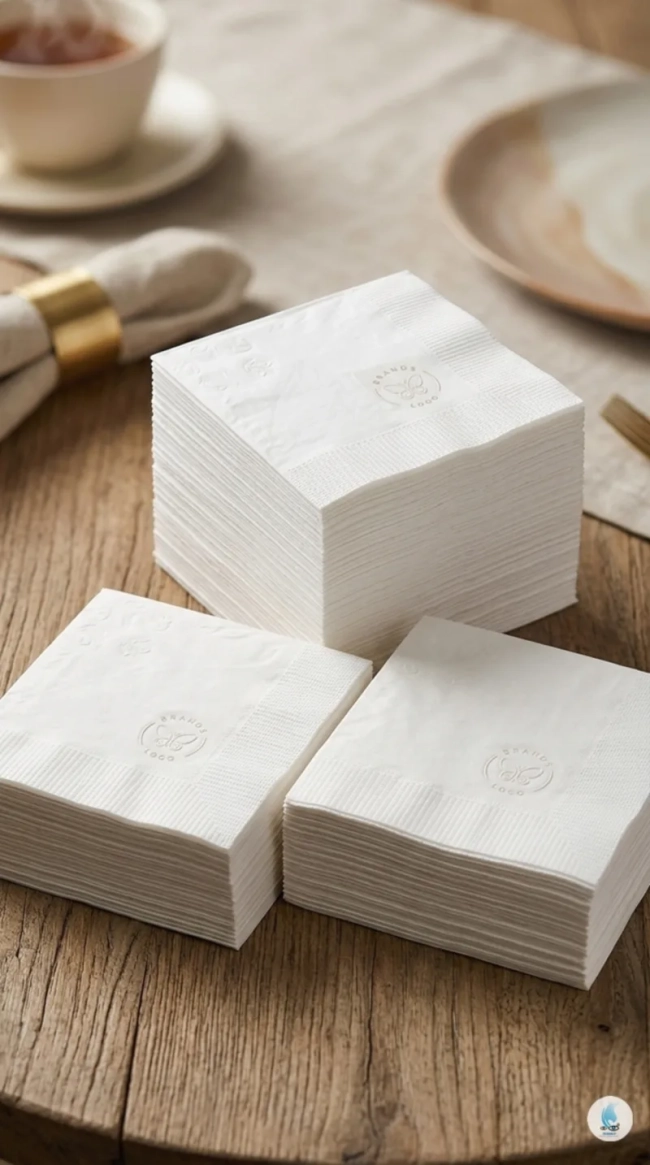 Guardanapo de Papel Coquetel Personalizado com sua Arte