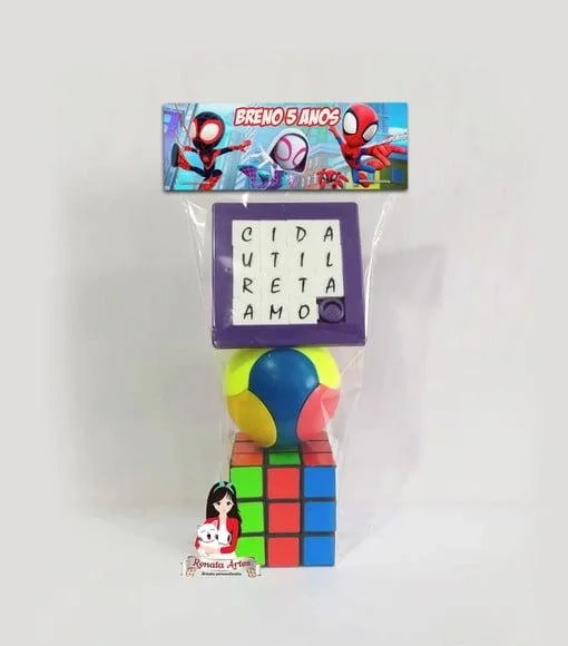 Kit Desafio Personalizado Spidey e Seus Amigos Espetaculares