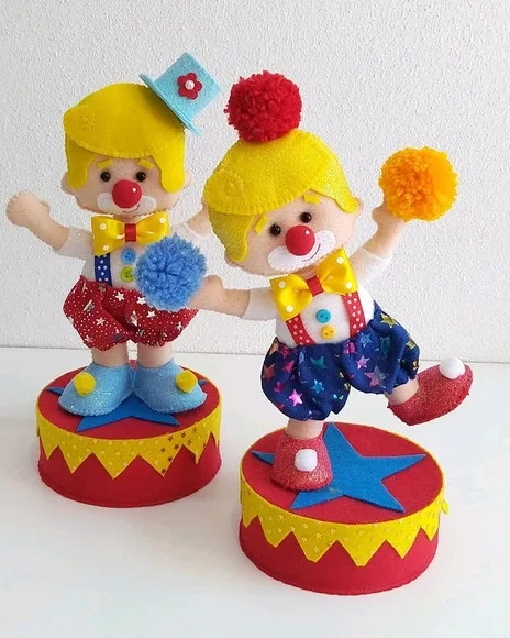 Combo Centro de Mesa Circo Baby 10 Peças
